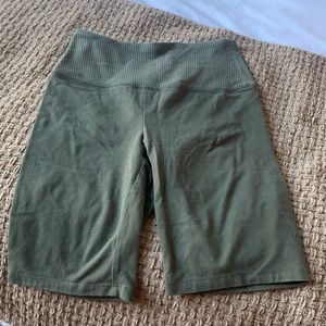 Wild fable green biker shorts comfy